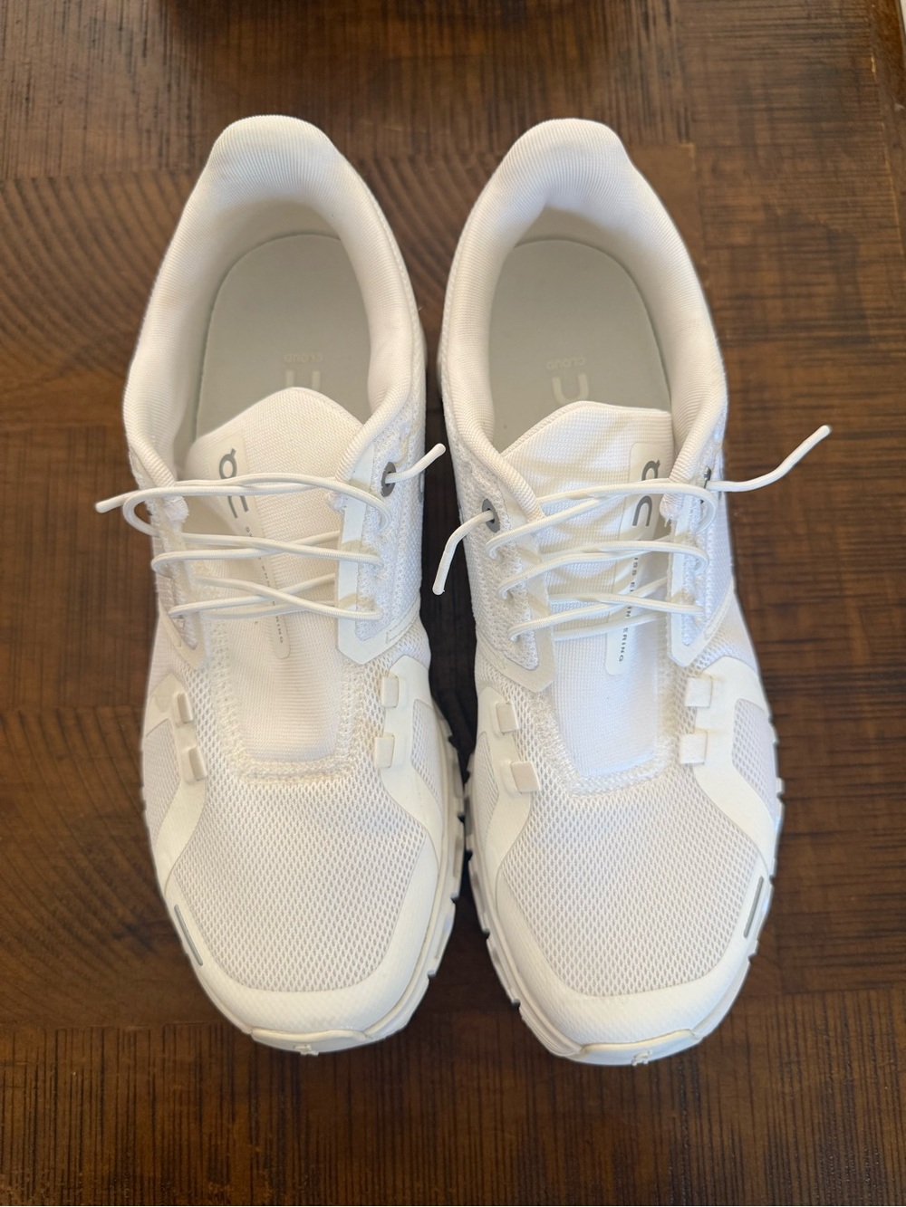 On Running Women’s White Mesh Athletic Sneakers